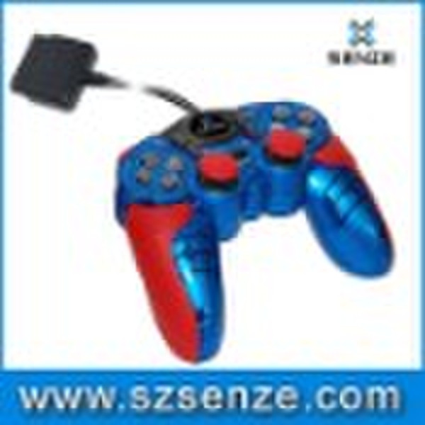 new style For ps2 wire vibration game joypad