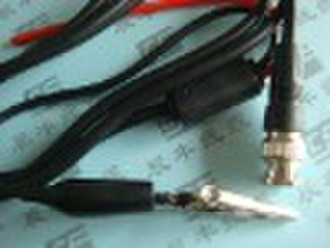 Coaxial Video Cable with BNC at an end and Clamp a