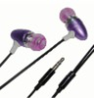 MP4/MP3 Metallic stero earphone , BTL-023