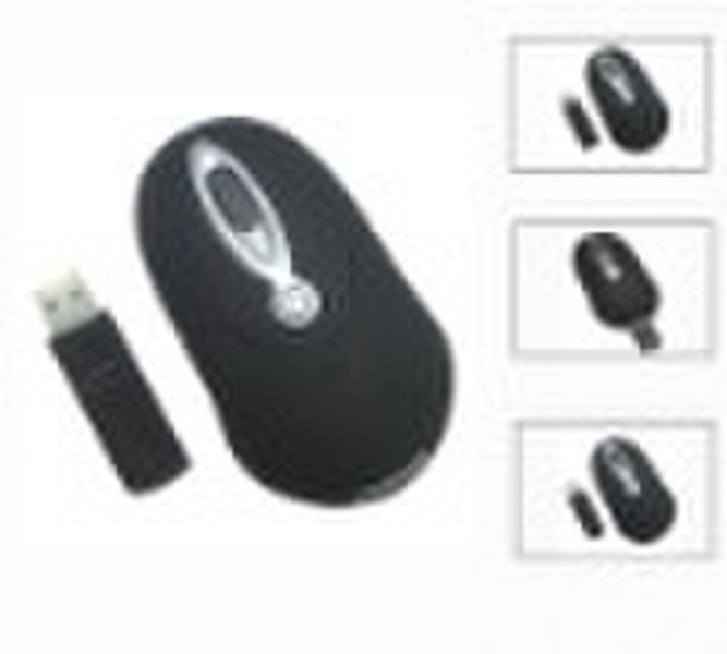 wireless usb mouse with usb receiver hidden(XWG-M8