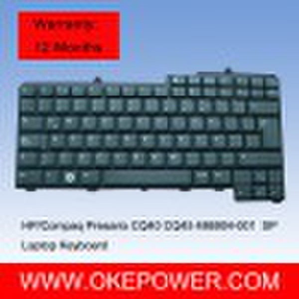 Laptop keyboard for HP/COMPAQ CQ40/CQ45 486904-001