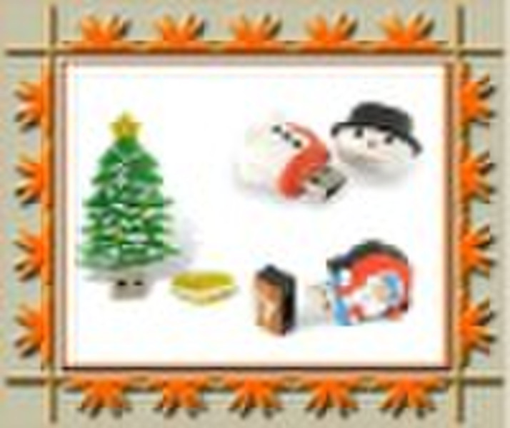 promotion christmas usb flash disk