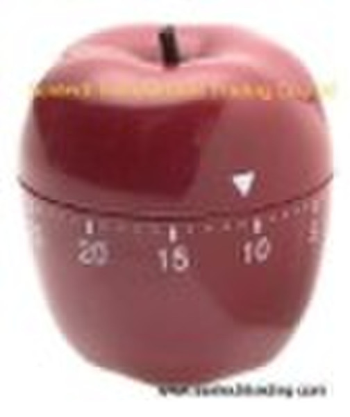 60-Minute Red Apple Kitchen Timer