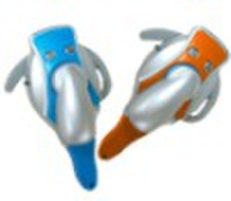 FM mini radio with hook and light