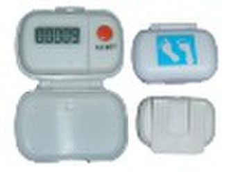 pedometer with cover,mini step counter, gift pedom