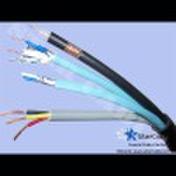 Combination Cable KX6 with 2Alarm Cable with Power