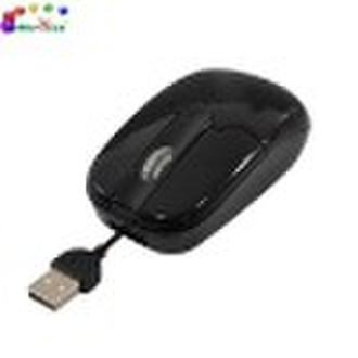 Hidden cable optical mouse