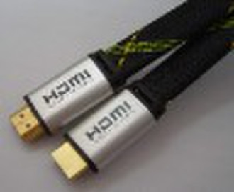 HDMI plug 19 pin to HDMI plug 19 pin flat cable