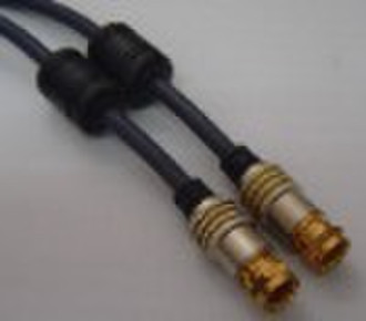 F plug straight to F plug straight low attenuation
