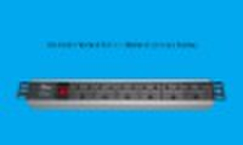 19 "6 Wege South African PDU mit Schalter