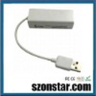 USB lan card,usb network card,White