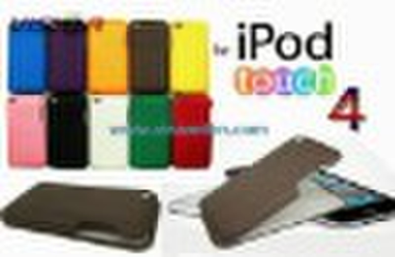 Canvas fabric Pouch Leather CASE  for IPOD TOUCH 4