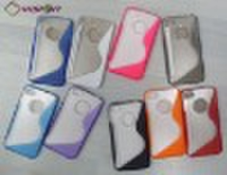 TPU gel case for Iphone 4G   V-T-4G001
