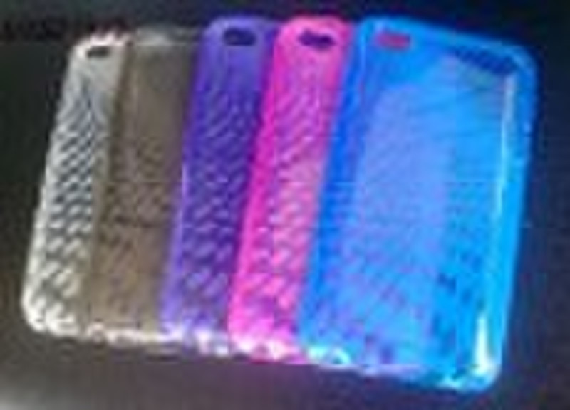 TPU gel skin skin case for IPOD TOUCH 4 4th silico