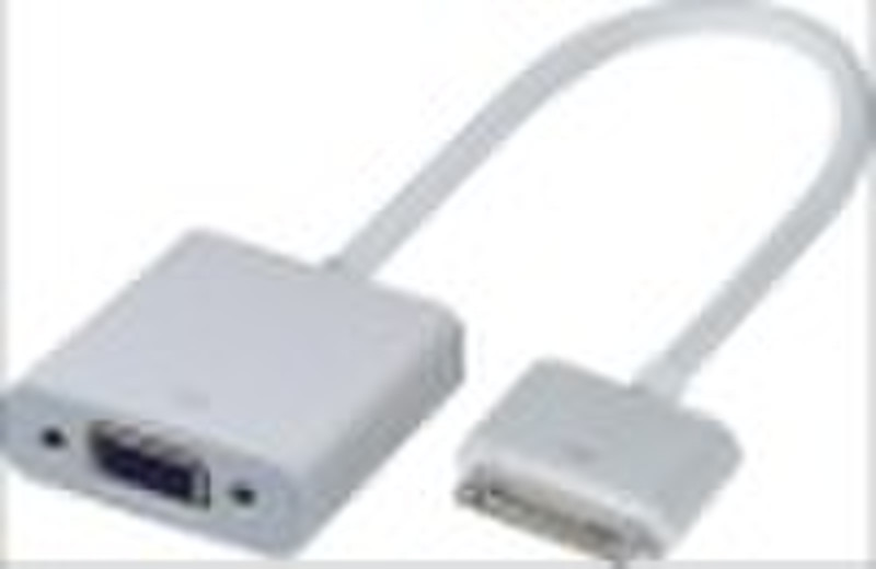 VGA cable for 30 pin ipad or iphone