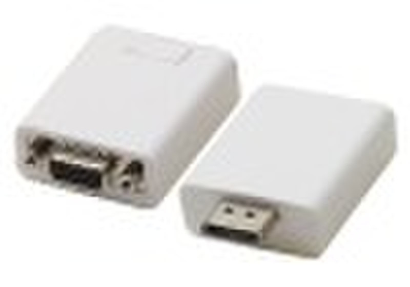 displayport male to VGA female adapter