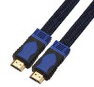 double color flat hdmi cable