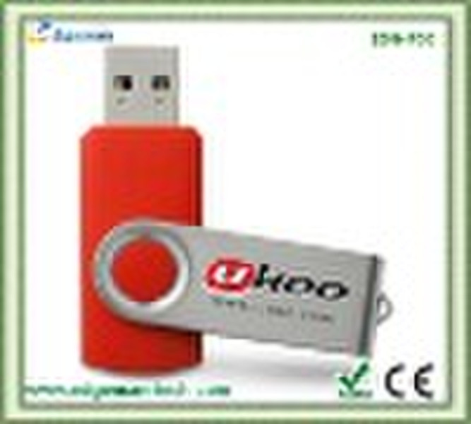 swivel USB flash memory, OEM Swivel USB flash driv