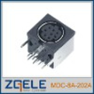 Mini din connector