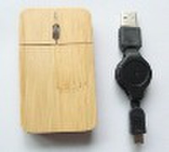 fashion 3D bamboo mouse