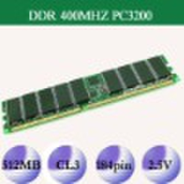 MEMORY DDR SDRAM 512MB 400MHZ PC3200