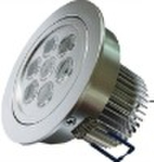Dimmable 7*1W LED Downlight