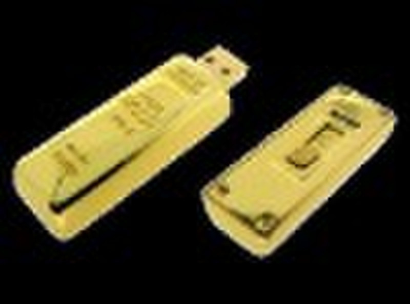 Golden brick USB flash drives (BS-UM033)