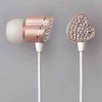 Diamond stereo earphone, mp3 headphone, headset, c