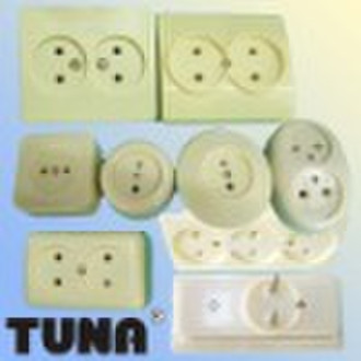 TUNA elektronischen Europäische / eu-Buchse mit Stecker EB-C