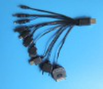 10-In-1 USB Mobile Phone Charging Cable