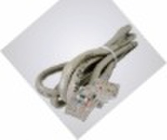 inches network cable white
