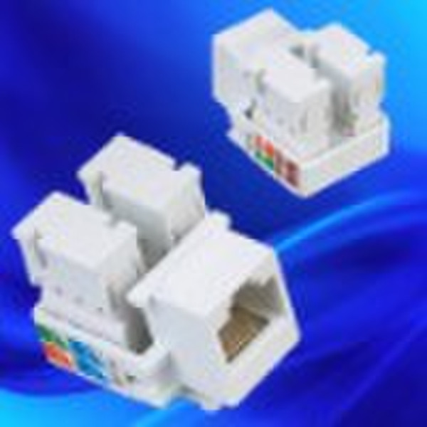 RJ45 Keystone Jack / разъемы данных / cat.5e трапецеидальных искажений