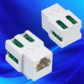 cat.3 Keystone Jack/12 coupler/cat.3 connector/tel