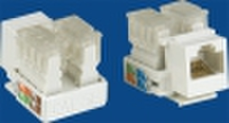 RJ45-Stecker / Buchse Cat.6 / Keystone Jack / network c