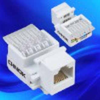 keystone jack/Cat5e jack/Cat6 jack/modular jack/RJ