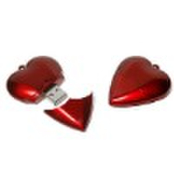 Heart shape USB flash drive