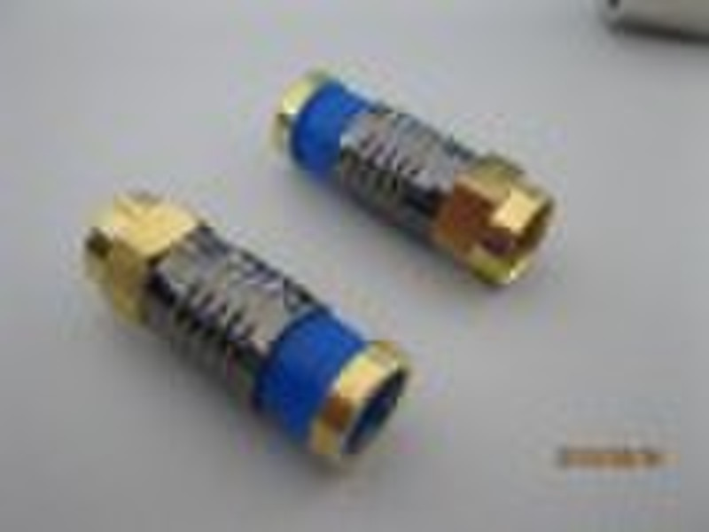 F compression connector