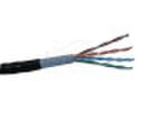 Cat5e 4 Pairs 24AWG Outdoor LAN Cable, UL list