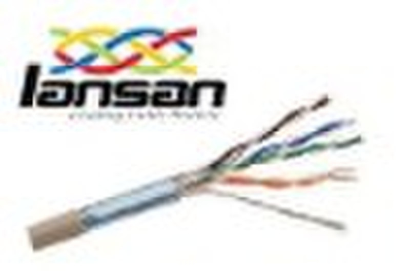CAT5E FTP LAN cable, UL list, pass FLUKE TEST, 1Gb