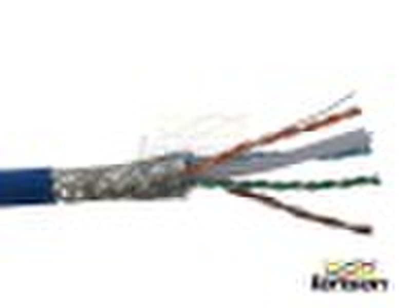 CAT6 SFTP 4-Pair 23AWG LAN Cable, UL list, TIA/EIA