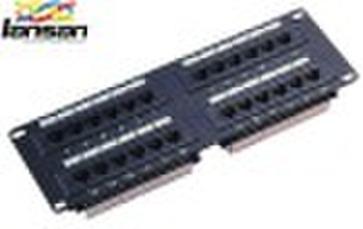 Cat5e Wall Mounted Patch Panel 2HE 24 Port TIA / EIA-