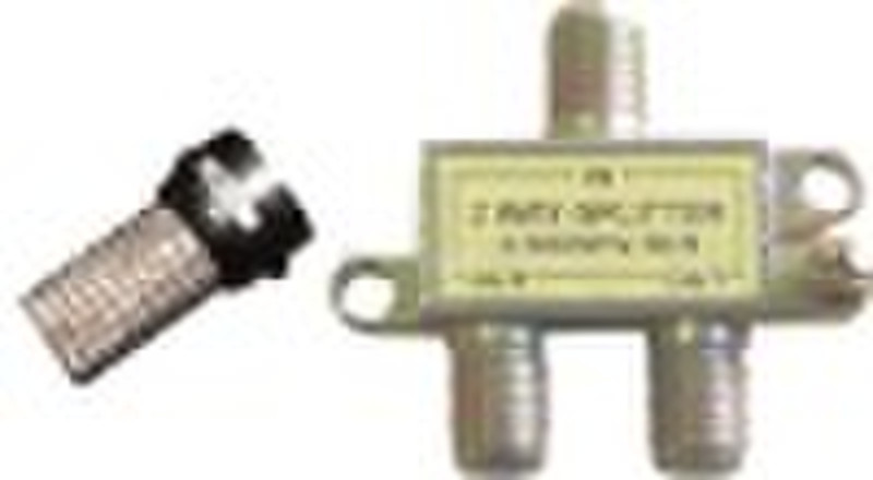 splitter,F CONNECTOR