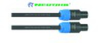 Black and  Red Speaker Cable