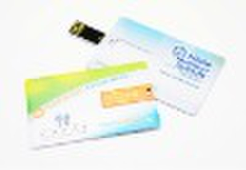 Credit card usb memory stick