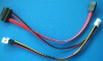 SATA 7P + 6P FEMALE 180 bis 7P SATA-Buchse