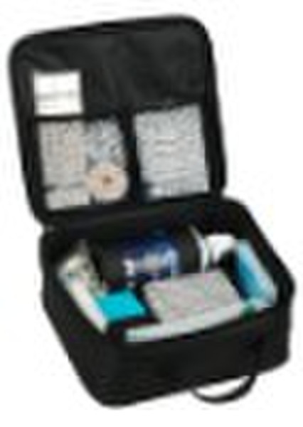 Optic fiber cleaning kit