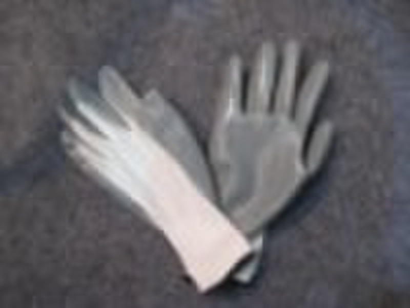 Нитриловые перчатки с покрытием