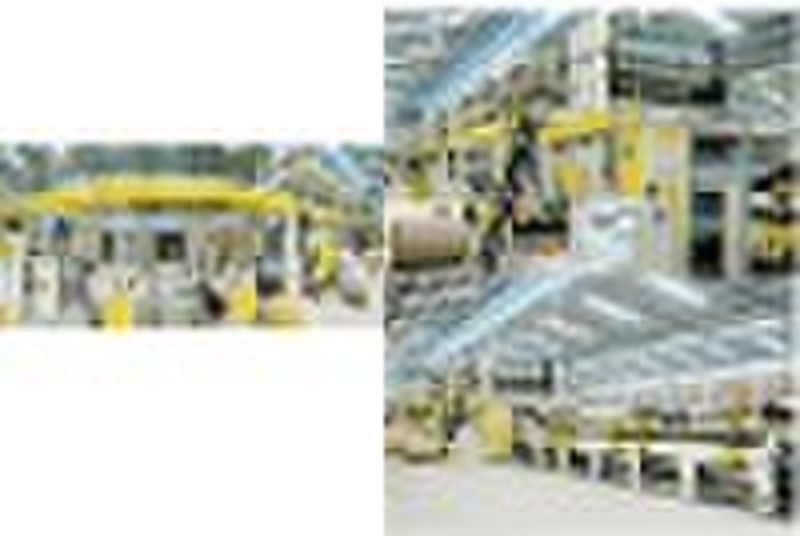 5ply corrugated paperboard production line