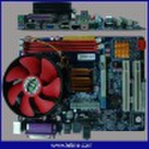 intel G31 compo mainboard+Xeon CPU+fan