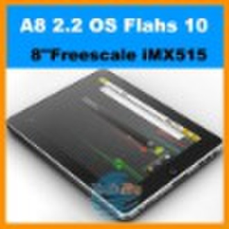 Android 2.2 Tablet PC 8 "A8 1GHz CPU + + 512 DD